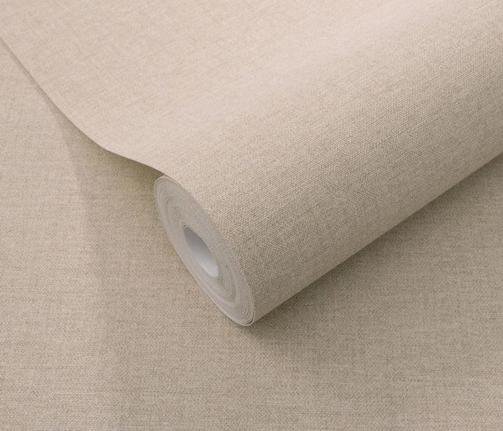 Erismann Serenity Linen Texture Biscuit Wallpaper - 10510 - 05