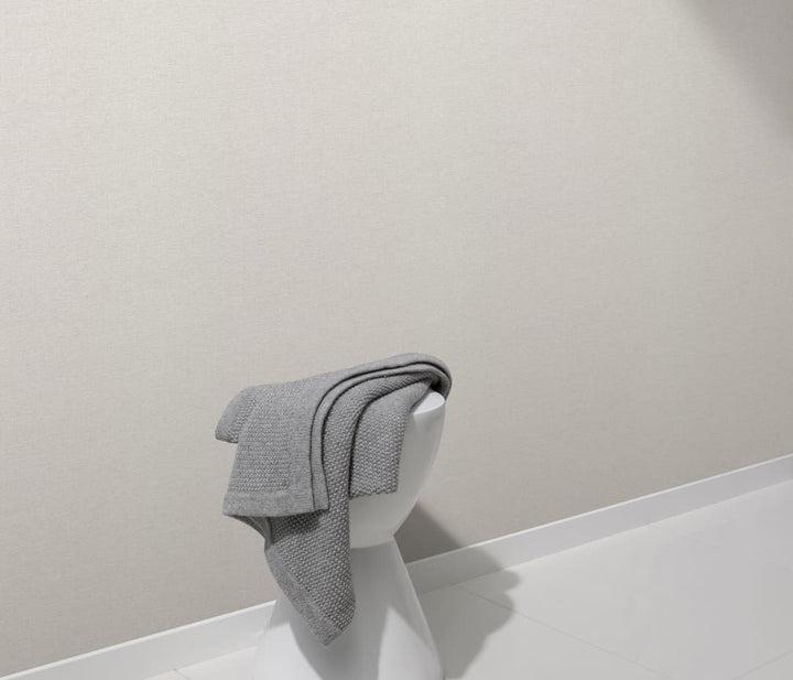 Erismann Serenity Linen Texture Light Grey Wallpaper - 10510 - 14