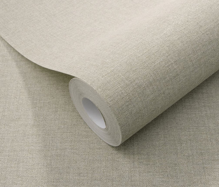 Erismann Serenity Linen Texture Taupe Wallpaper - 10510 - 37