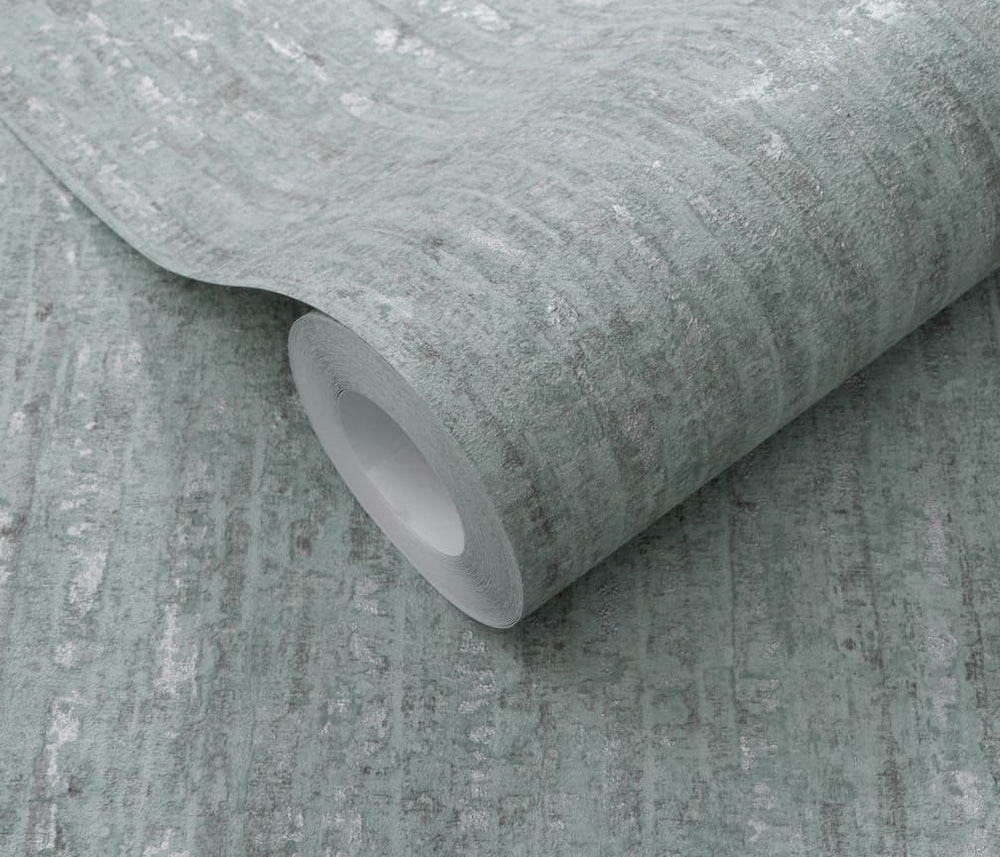Erismann Shadow Veil Teal Wallpaper - 10389 - 18