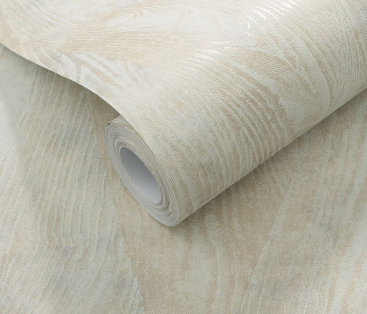 Erismann Sonata Wood Grain Beige Wallpaper - 10439 - 02