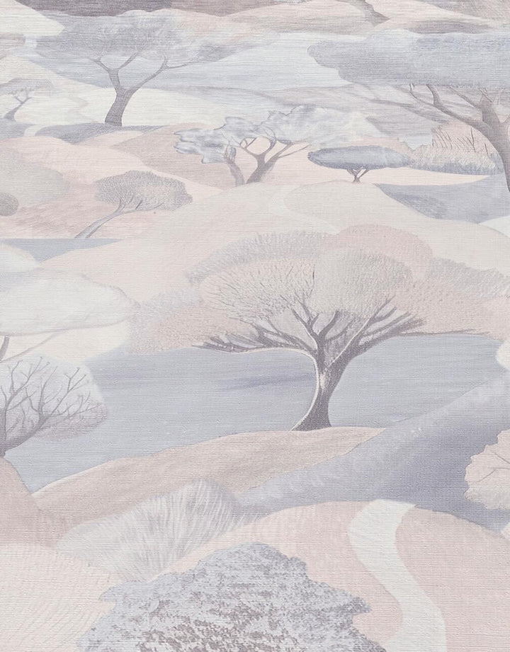 Erismann Tree Landscape Cream Vinyl Wallpaper - 10433 - 02