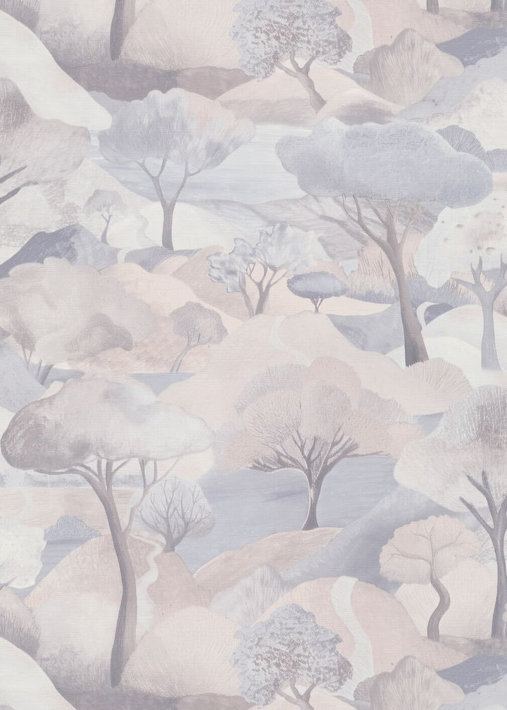 Erismann Tree Landscape Cream Vinyl Wallpaper - 10433 - 02