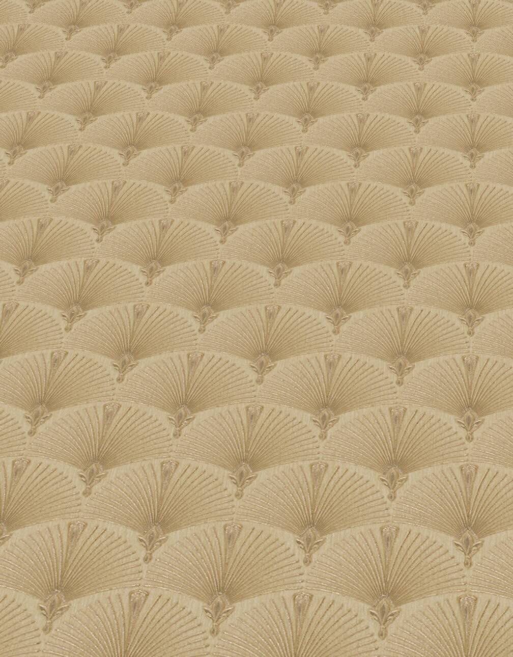 Erismann Versailles Arch Fan Art Deco Gold Wallpaper - 10346 - 30