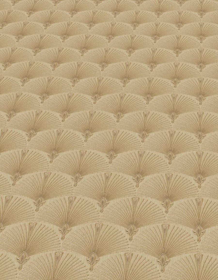 Erismann Versailles Arch Fan Art Deco Gold Wallpaper - 10346 - 30