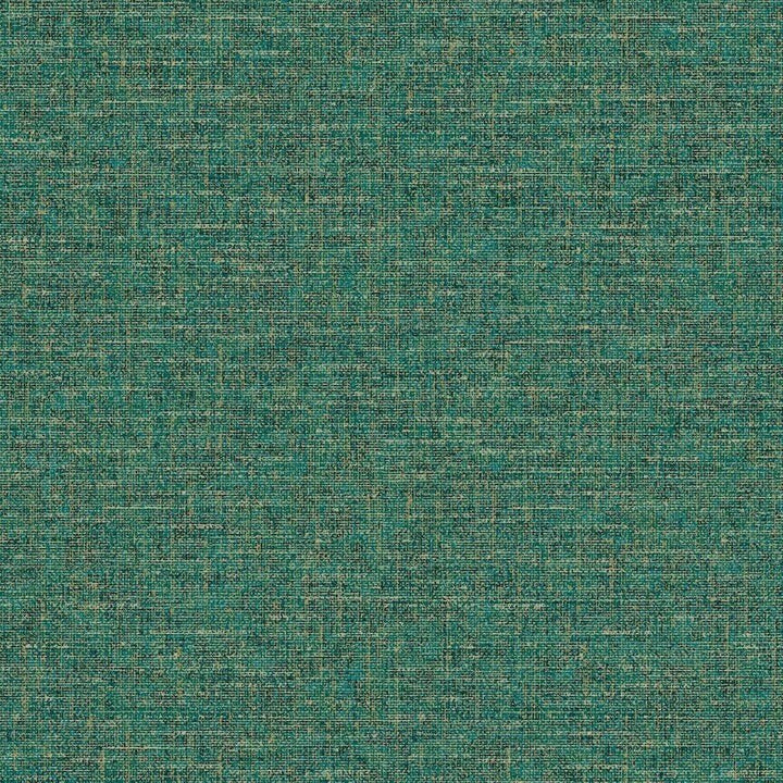  - Esselle Artisan Weave Emerald Wallpaper - 100001EH - Decor Warehouse