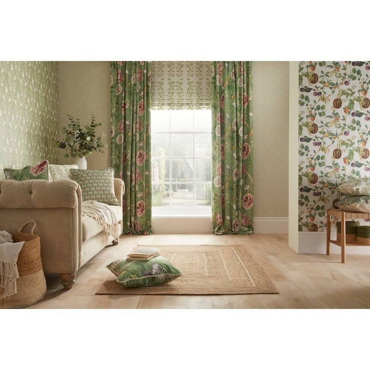  - Esselle Artisan Weave Neutral/Citrus Wallpaper - 100004EH - Decor Warehouse