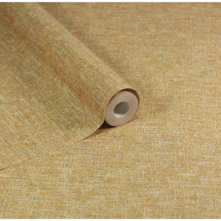  - Esselle Artisan Weave Ochre Wallpaper - 100005EH - Decor Warehouse