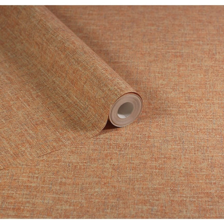  - Esselle Artisan Weave Orange Wallpaper - 100006EH - Decor Warehouse