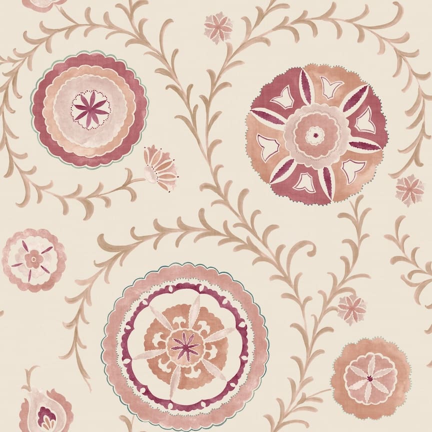 - Esselle Nahlia Trail Warm Spice Wallpaper - 100035EH - Decor Warehouse
