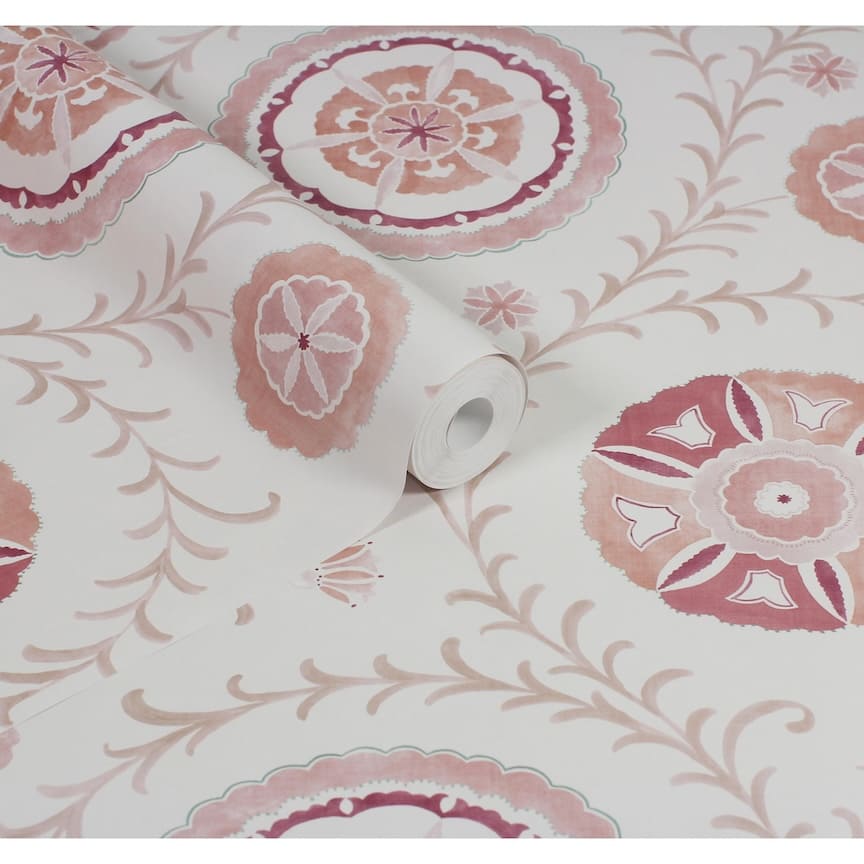  - Esselle Nahlia Trail Warm Spice Wallpaper - 100035EH - Decor Warehouse