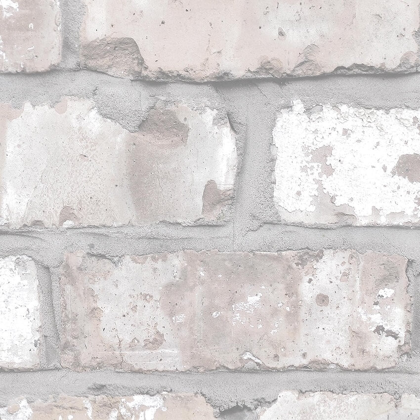  - Exposed Brick Effect Wallpaper - WM - 016 - Decor Warehouse