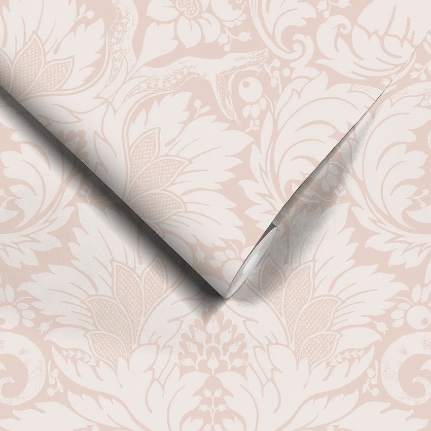  - Fearless Blush Pink Wallpaper - WM - 355 - 07 - Decor Warehouse
