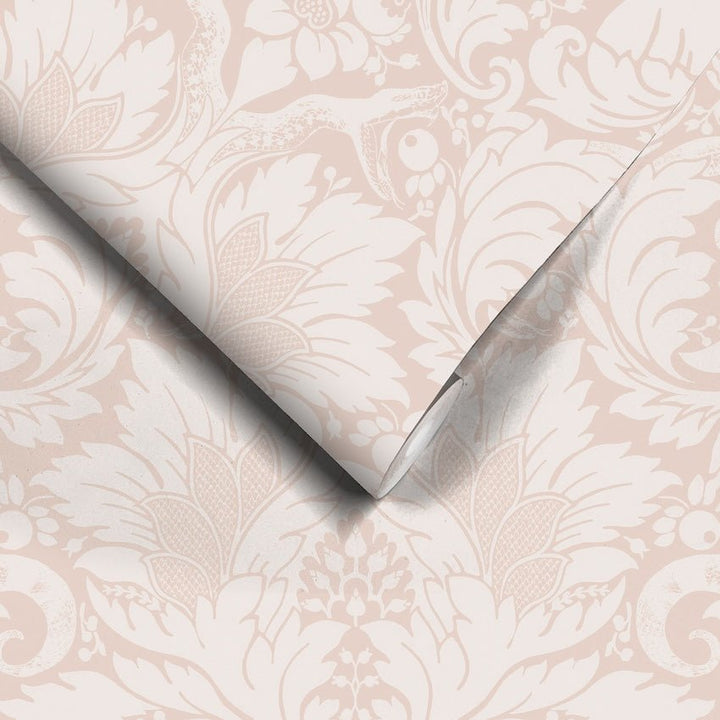  - Fearless Blush Pink Wallpaper - WM - 355 - 07 - Decor Warehouse