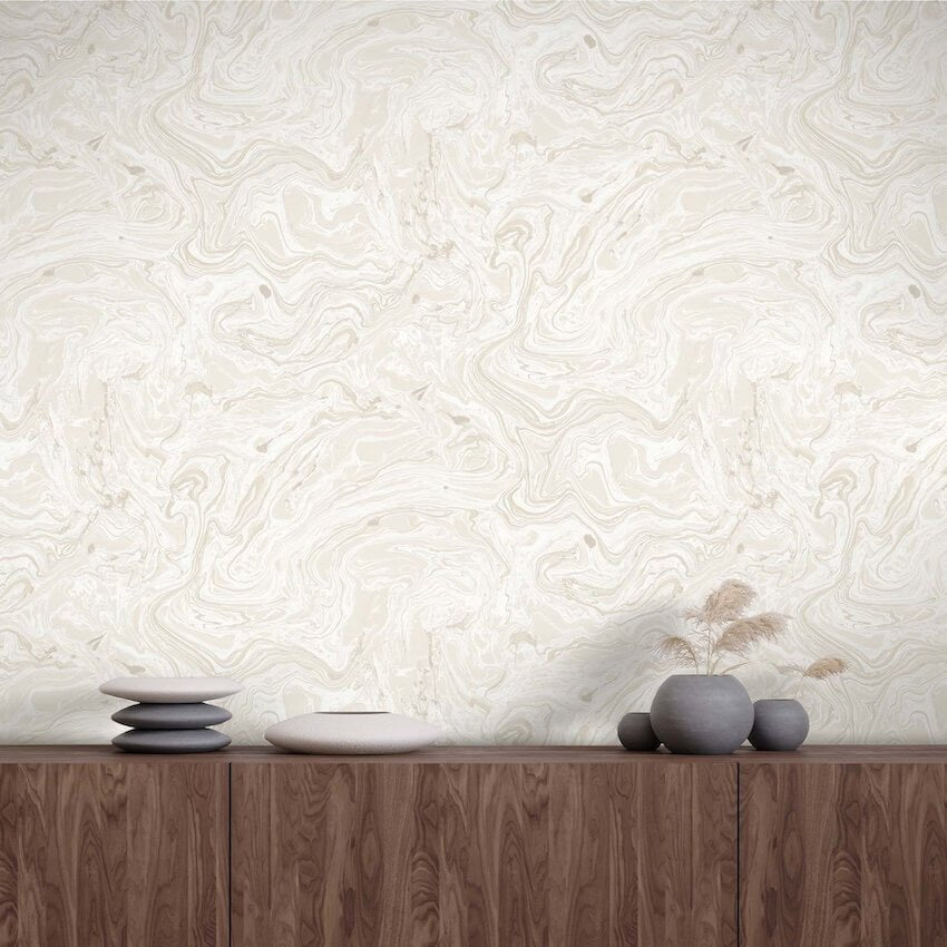  - Flow Marble Stone Wallpaper - WM - 161 - Decor Warehouse