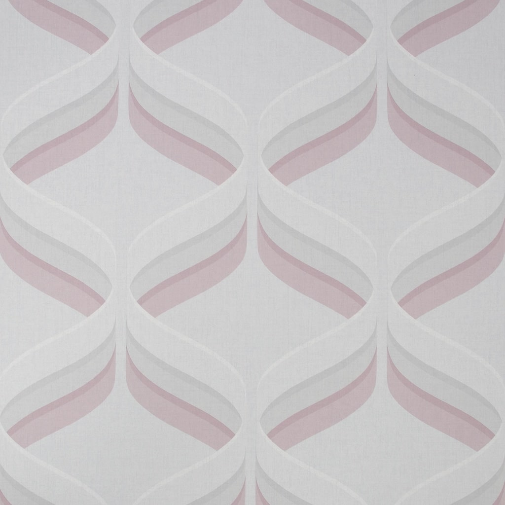 Fresco Retro Ogee Pink Wallpaper - 107976
