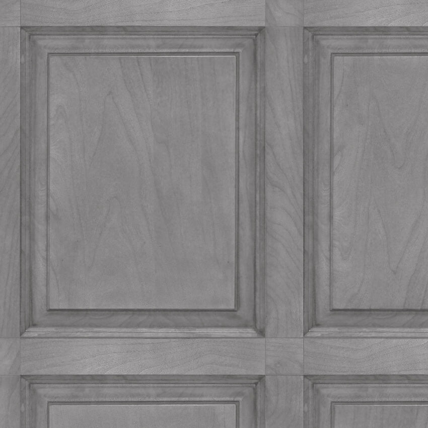  - Grey Wood Panel Wallpaper - WM - 129 - Decor Warehouse