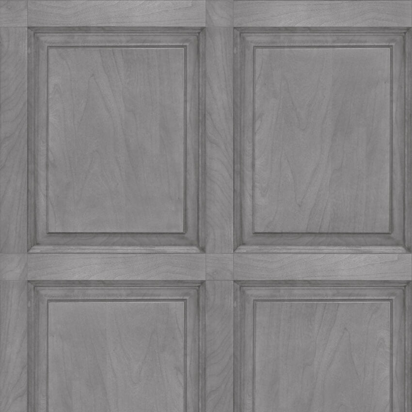 WM-129-Woodchip & Magnolia-Grey Wood Panel Wallpaper-Decor Warehouse