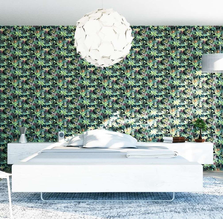 925308 - Arthouse - Hidden Jungle Multi Wallpaper - Decor Warehouse