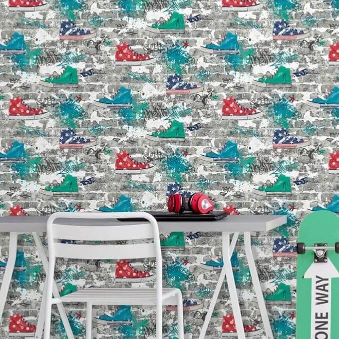  - Kidz Urban Street Wallpaper - FD42220 - Decor Warehouse