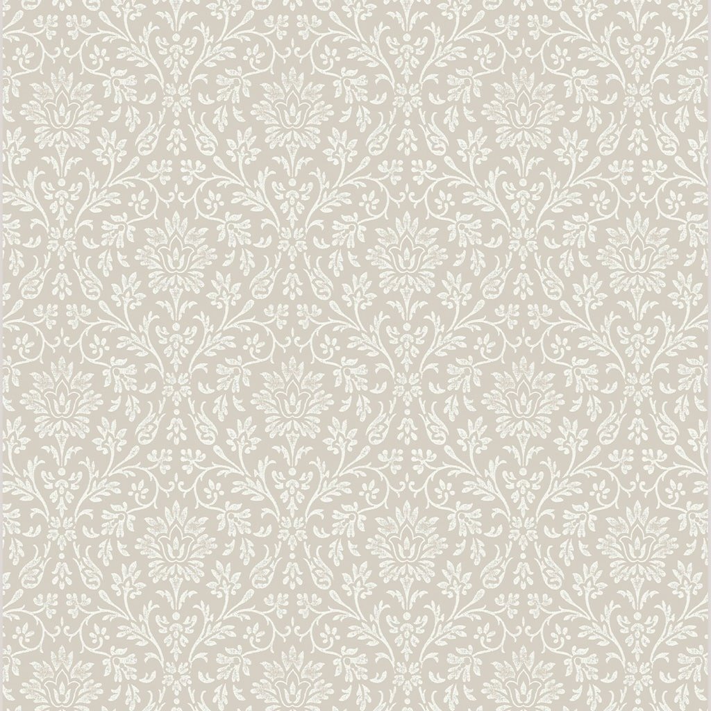 113369 - Laura Ashley - Laura Ashley Annecy Dove Grey Wallpaper - Decor Warehouse