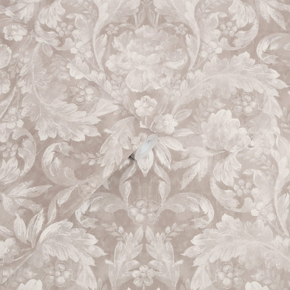  - Laura Ashley Apolline Dove Grey Wallpaper - 119843 - Decor Warehouse