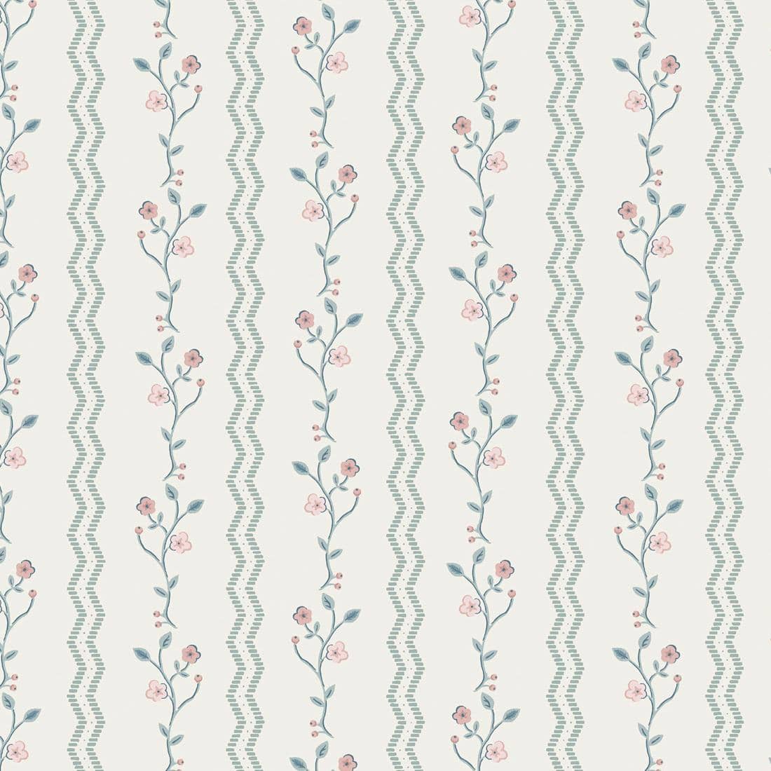 - Laura Ashley Blencow Stripe Duck Egg Wallpaper - 122748 - Decor Warehouse