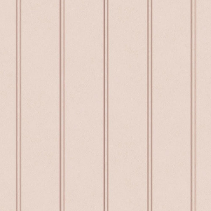 122760 - Laura Ashley - Laura Ashley Chalford Wood Panelling Plaster Pink Wallpaper - Decor Warehouse
