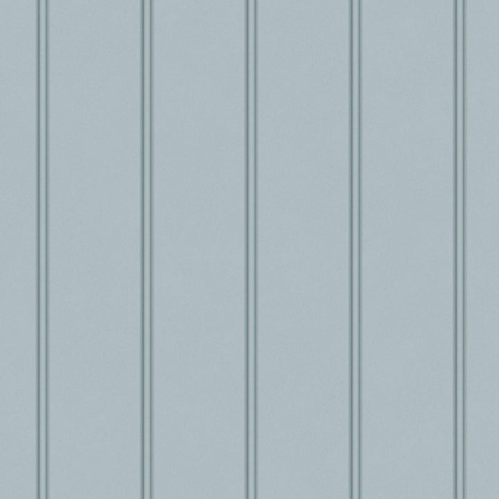 122758 - Laura Ashley - Laura Ashley Chalford Wood Panelling Seaspray Wallpaper - Decor Warehouse
