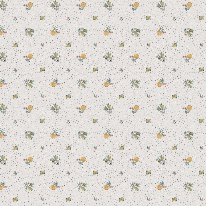 121084 - Laura Ashley - Laura Ashley Claudia‚Äôs Friend Pale Ochre Yellow Wallpaper - Decor Warehouse