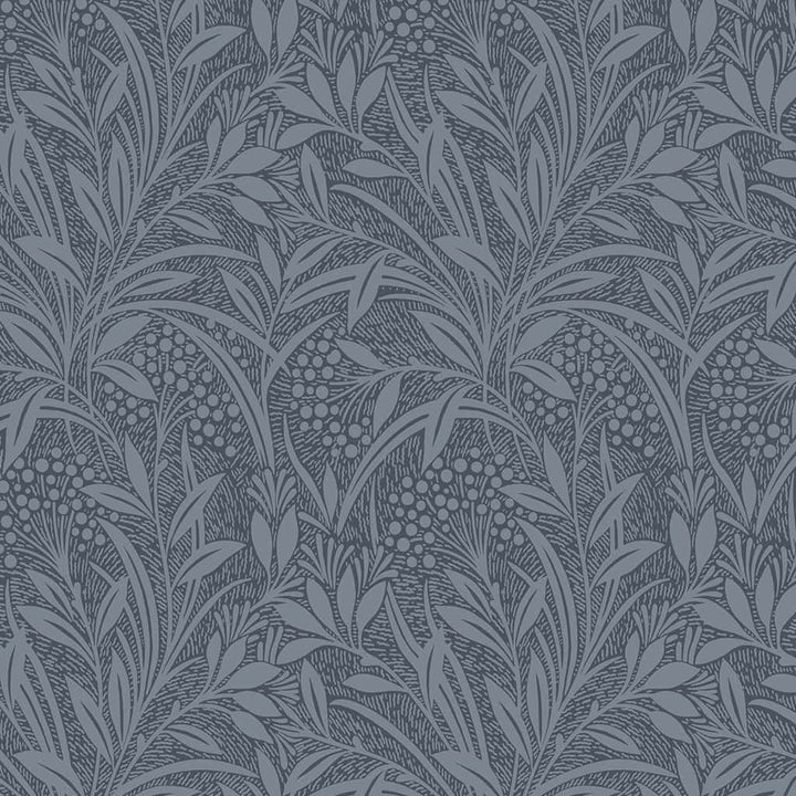 113339 - Laura Ashley - Laura Ashley Dusky Seaspray Barley Wallpaper - Decor Warehouse
