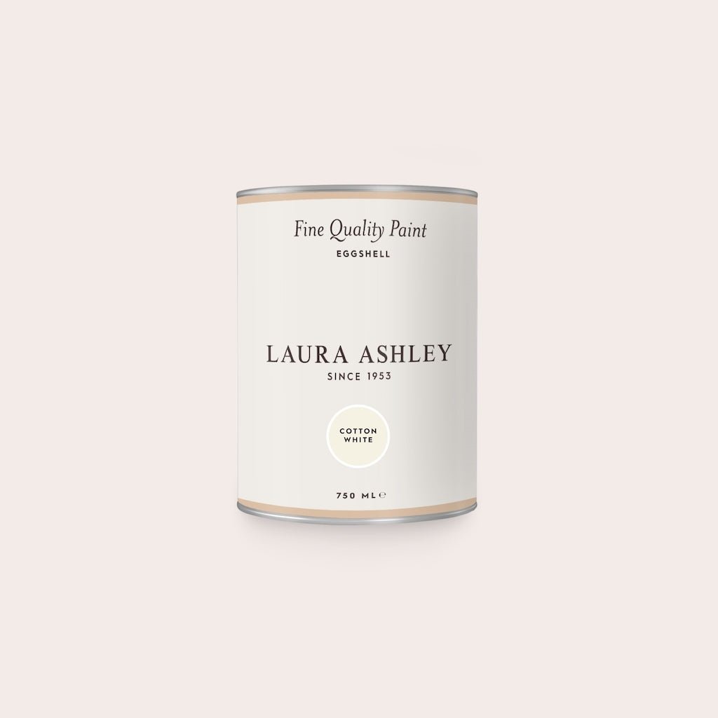  - Laura Ashley Eggshell - Cotton White - 750ml - 113787 - Decor Warehouse