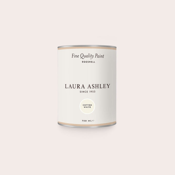  - Laura Ashley Eggshell - Cotton White - 750ml - 113787 - Decor Warehouse