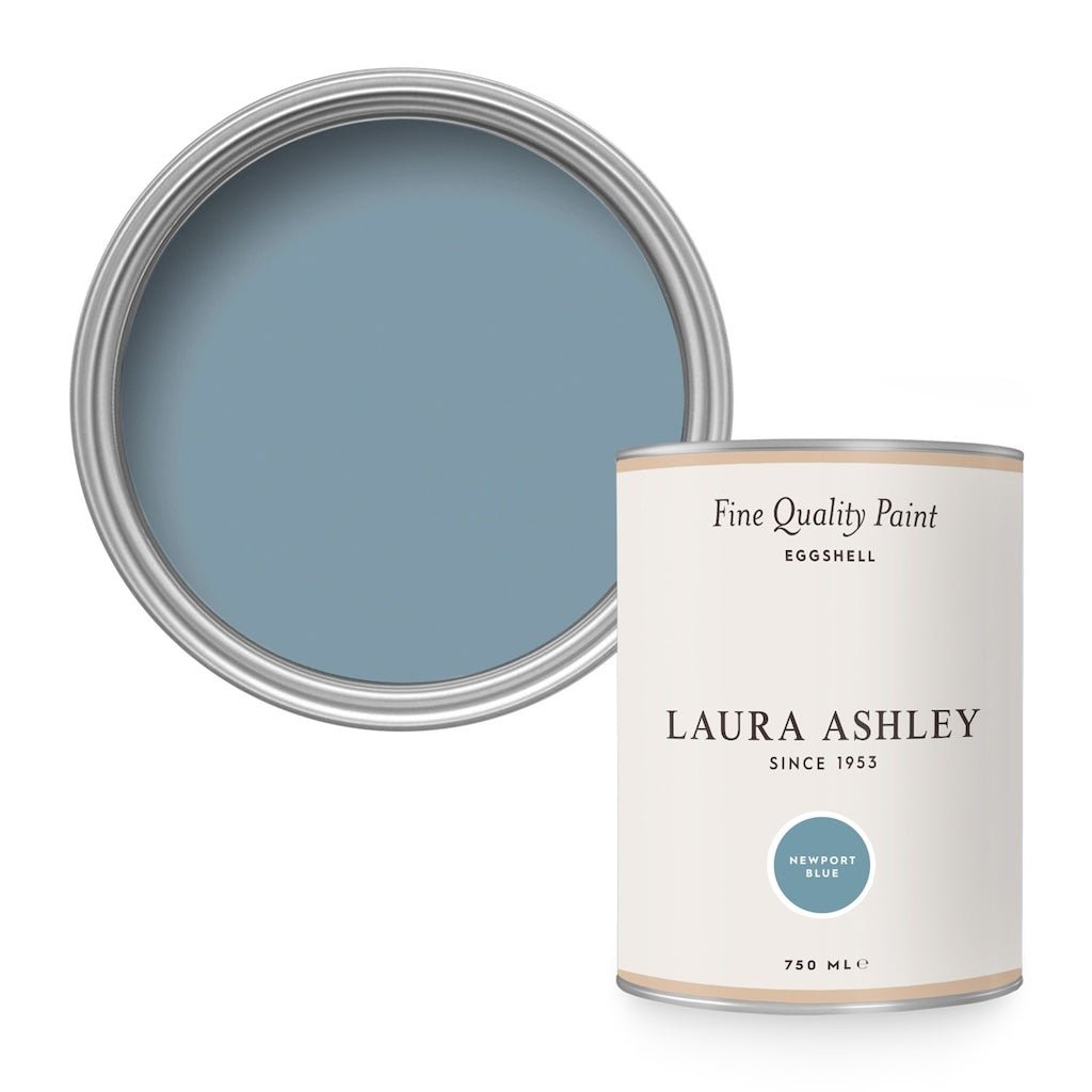 - Laura Ashley Eggshell - Newport Blue - 750ml - 118219 - Decor Warehouse