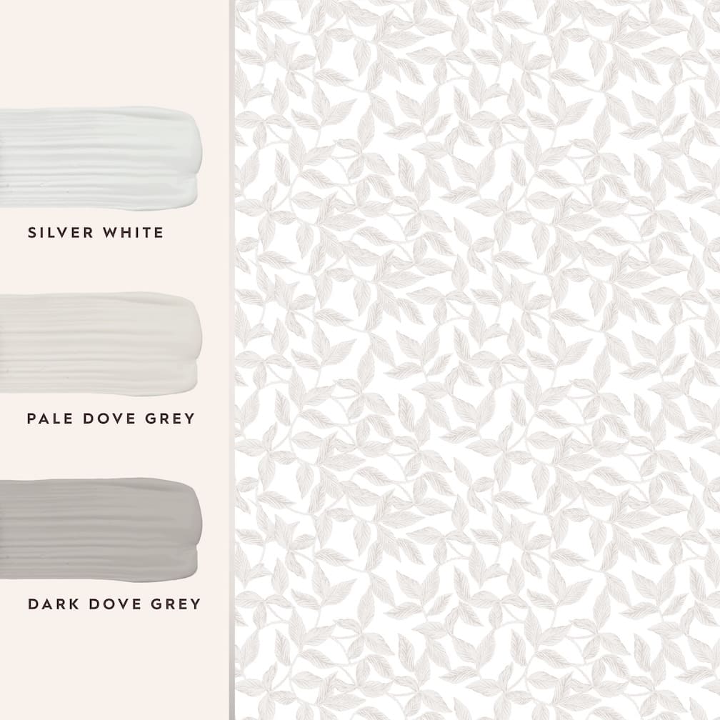 Laura Ashley Erwood Dove Grey Wallpaper - 115264