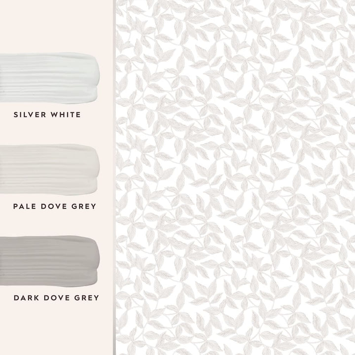 Laura Ashley Erwood Dove Grey Wallpaper - 115264