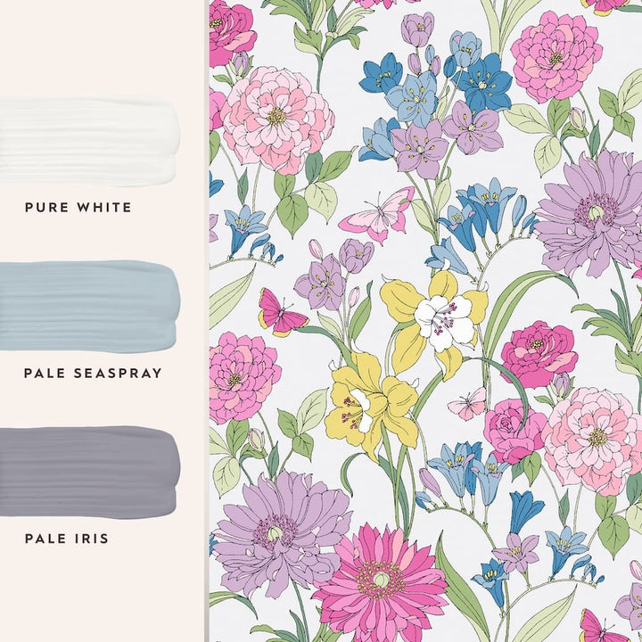 Laura Ashley Gilly Multi Wallpaper - 119846