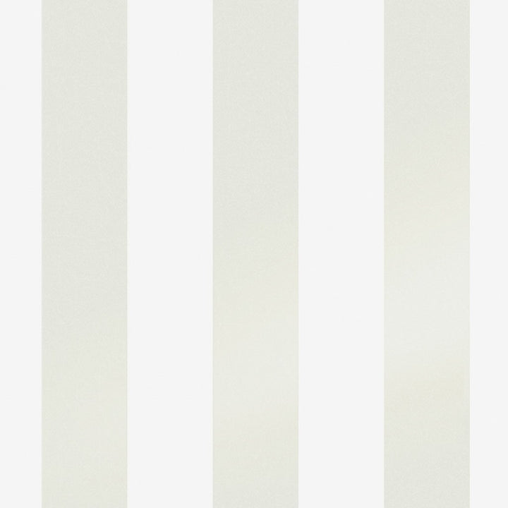  - Laura Ashley Lille Pearlescent Stripe White Wallpaper - 113336 - Decor Warehouse