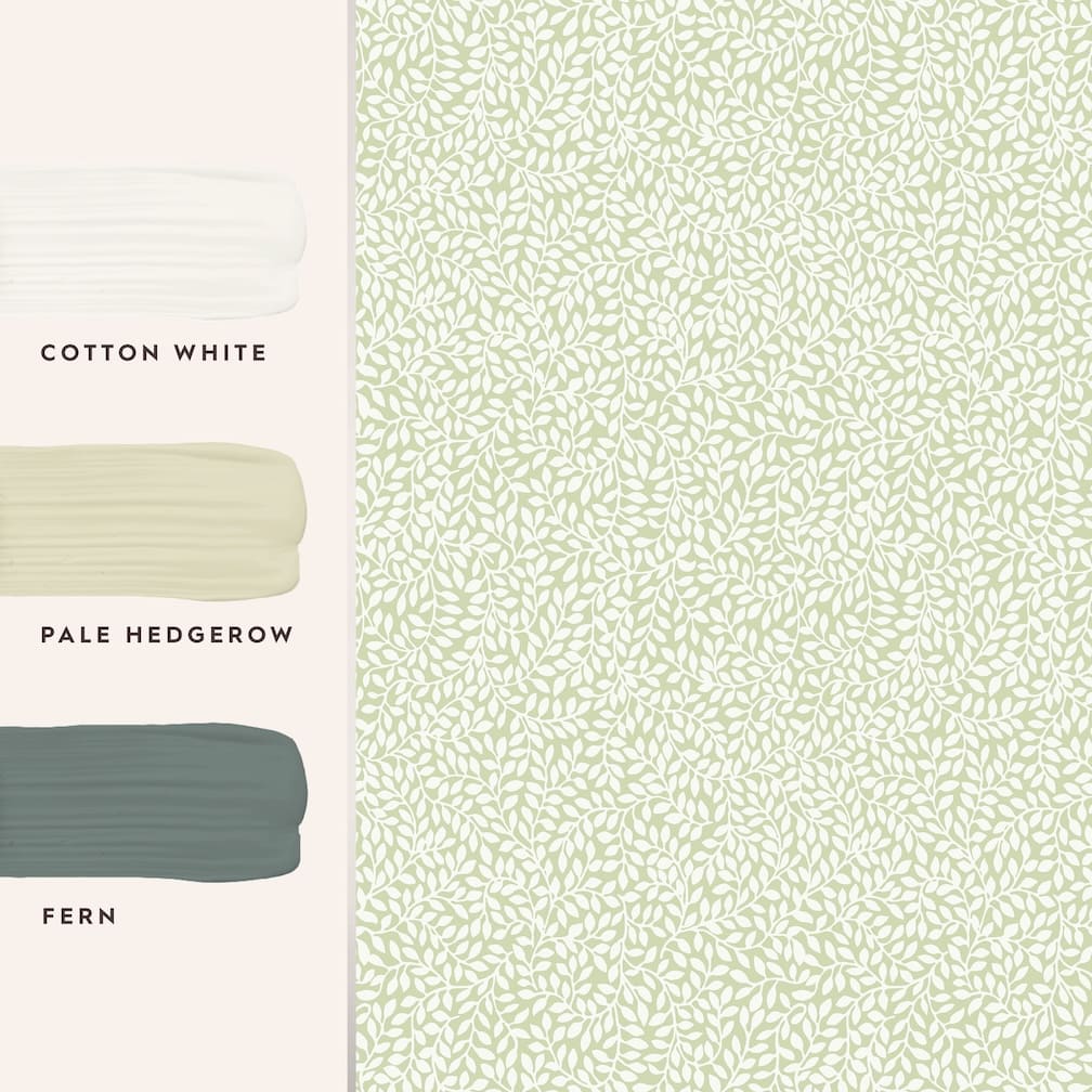 Laura Ashley Little Vines Hedgerow Wallpaper - 113352