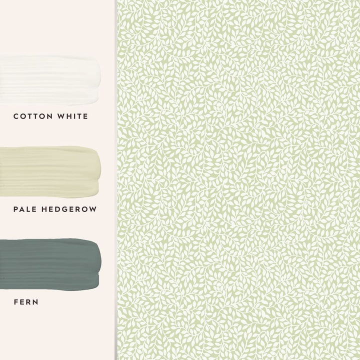 Laura Ashley Little Vines Hedgerow Wallpaper - 113352