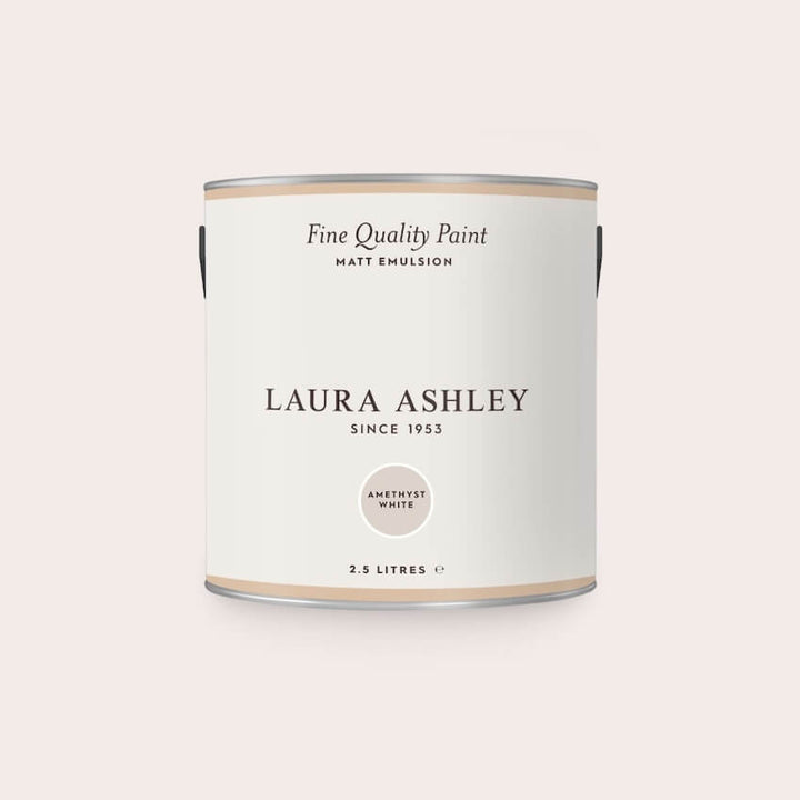  - Laura Ashley Matt Emulsion Paint - Amethyst White - 2.5L - 113707 - Decor Warehouse