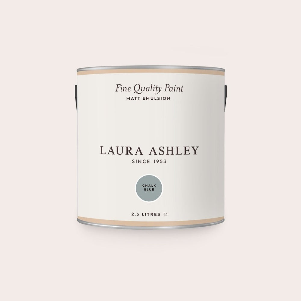  - Laura Ashley Matt Emulsion Paint - Chalk Blue - 2.5L - 113701 - Decor Warehouse
