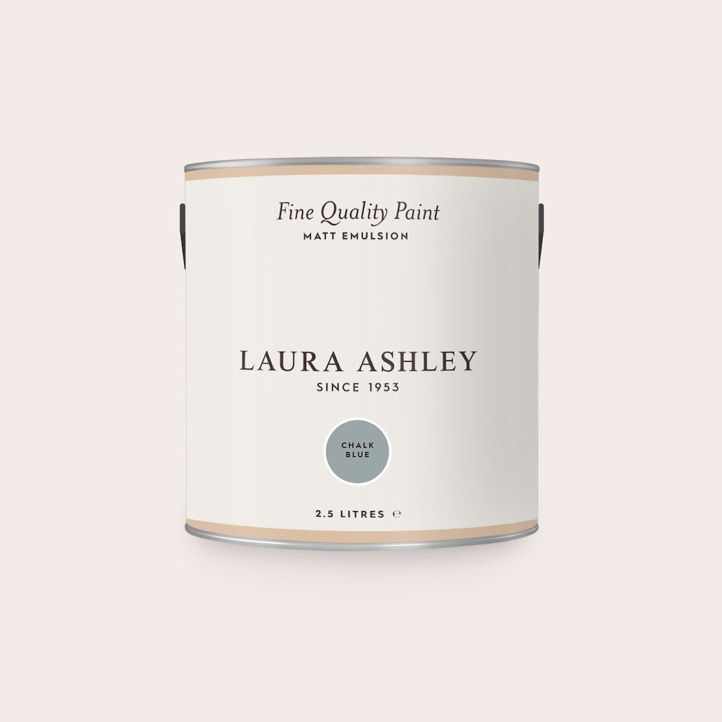  - Laura Ashley Matt Emulsion Paint - Chalk Blue - 2.5L - 113701 - Decor Warehouse