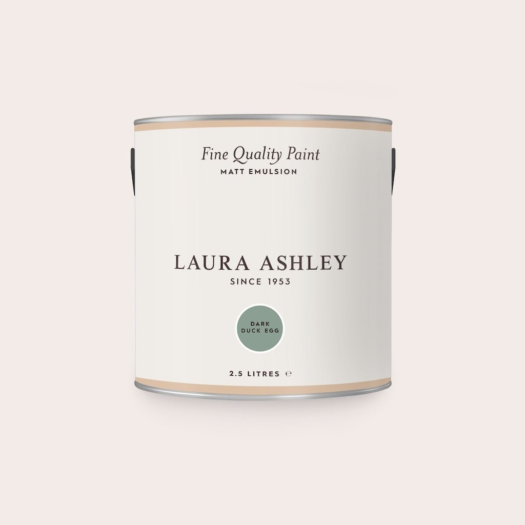 - Laura Ashley Matt Emulsion Paint - Dark Duck Egg - 2.5L - 113700 - Decor Warehouse
