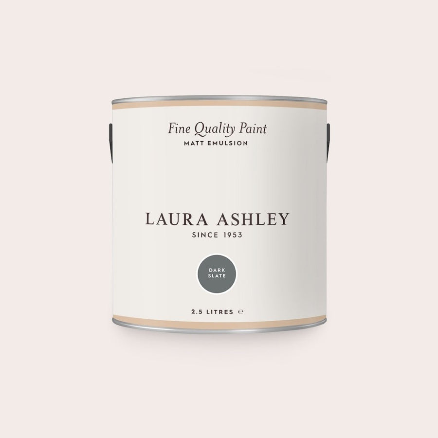  - Laura Ashley Matt Emulsion Paint - Dark Slate - 2.5L - 113685 - Decor Warehouse