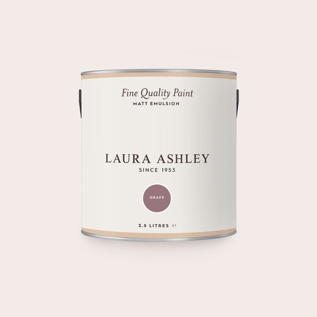  - Laura Ashley Matt Emulsion Paint - Grape - 2.5L - 113713 - Decor Warehouse