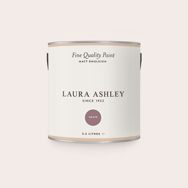  - Laura Ashley Matt Emulsion Paint - Grape - 2.5L - 113713 - Decor Warehouse