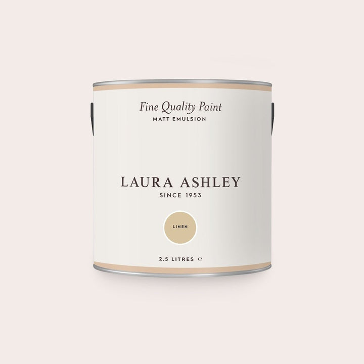  - Laura Ashley Matt Emulsion Paint - Linen - 2.5L - 113652 - Decor Warehouse