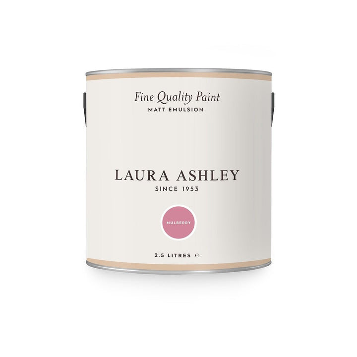  - Laura Ashley Matt Emulsion Paint - Mulberry - 2.5L - 118207 - Decor Warehouse