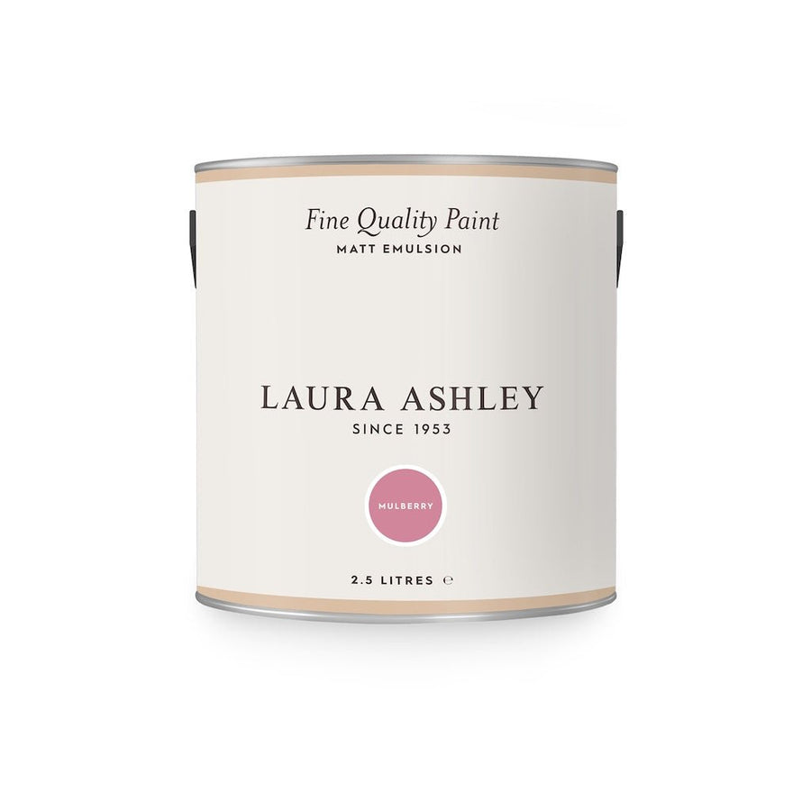  - Laura Ashley Matt Emulsion Paint - Mulberry - 2.5L - 118207 - Decor Warehouse